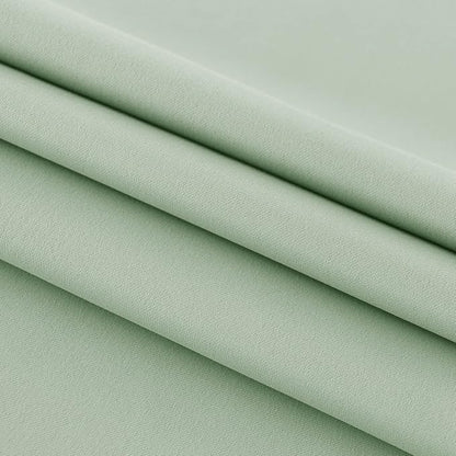 DWCN French Door Curtains – Rod Pocket Thermal Blackout Curtain - Image 5