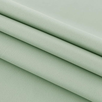 DWCN French Door Curtains – Rod Pocket Thermal Blackout Curtain - Image 5