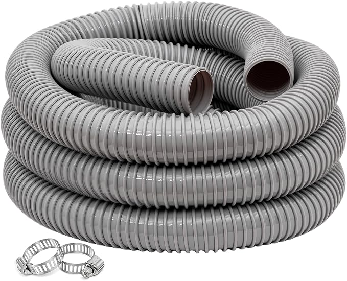 Dust Collection Hose 2.5 in × 5 ft Heavy Duty Flexible PVC Reinforced Thicken by ZY-hosetube