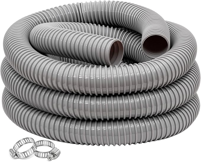 Dust Collection Hose 1.5 in × 5 ft Heavy Duty Flexible PVC Reinforced Thicken by ZY-hosetube