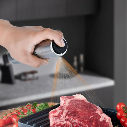 2 Pack Oil Bottle for Cooking, 100ml Stainless Steel Cooking Oil Spray Bottle - Image 2