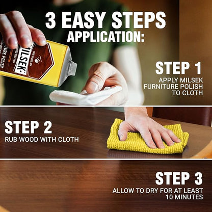 Milsek Furniture Polish and Wood Cleaner - Image 8