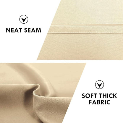 DWCN Blackout Curtains for Bedroom – Rod Pocket Thermal Insulated Noise - Image 6