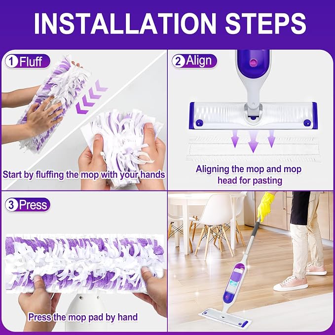 25 Count Power Mop Pads Refills - Image 5