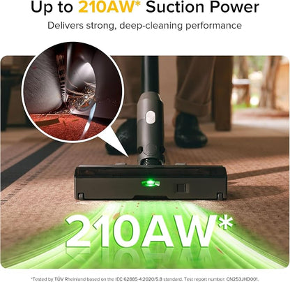roborock H60 Ultra Cordless Stick Vacuum Cleaner, Upgraded 210AW Suction Stick - Image 2