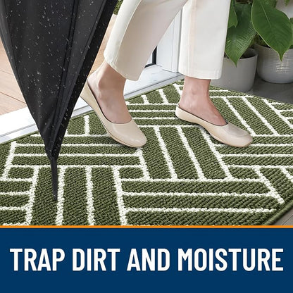 OLANLY Indoor Door Mat, 48x32 Inch, Dirt Resistant and Absorbent, Non-Slip - Image 2