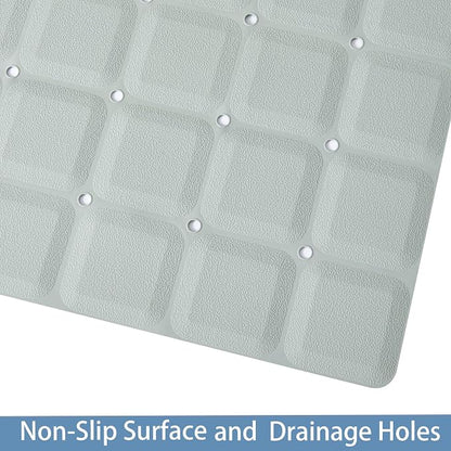 Foldable Silicone Bathtub Mat: Jumbo Size Heavy Duty Safety Bath Mat - Image 3