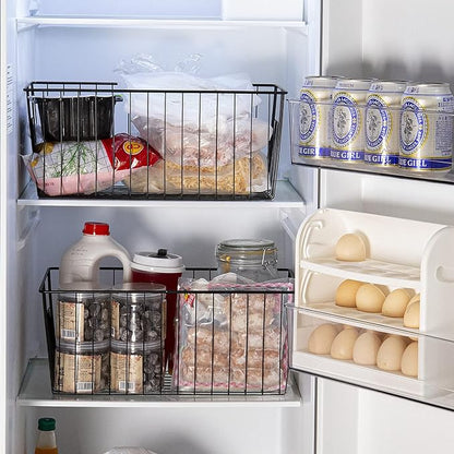 16inch Upright Freezer Organizer Baskets - Image 5