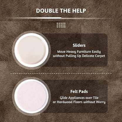 CO-Z Felt Furniture Sliders - Image 4