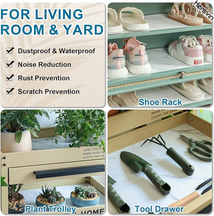 Shelf Liners 10 in x 20 ft EVA Drawer Mats, Non-Adhesive Cupboard Protector - Image 6