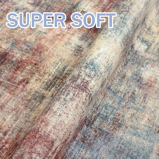 IOHOUZE Small Abstract Area Rug 2x3 Ft Entryway Rugs Washable Door Mat Indoor - Image 6