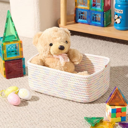 MiniArk Small Storage Baskets for Organizing | Closet Organizer Bins | Shelf - Image 4