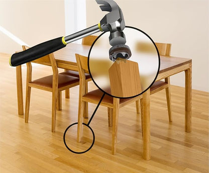 GorillaFelt CB257 Chair Leg Floor Protectors/Felt Glides Tap On Felt Furniture - Image 4