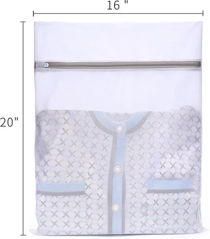 Muchfun 3Pcs Durable Fine Mesh Laundry Bags - Image 5