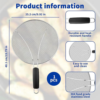 Splatter Screen for Frying Pan - Image 2