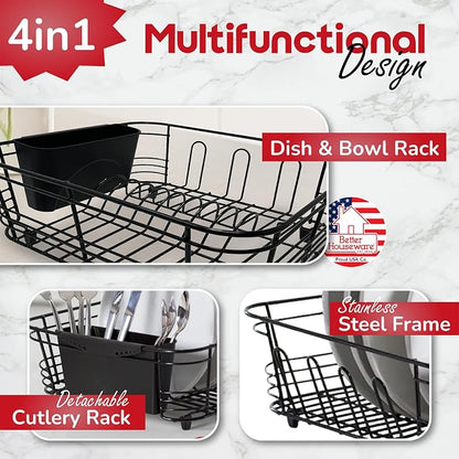 Better Houseware in Sink Dish Drying Rack, Dish Drying Rack in Sink - Image 4