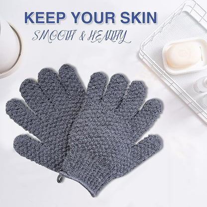 Yiclick Heavy Exfoliating Gloves, Exfoliating Body Scrubber - Image 2