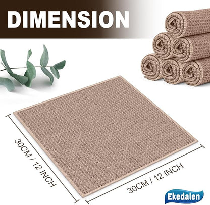 Microfiber Cleaning Cloth Waffle Weave - Image 7