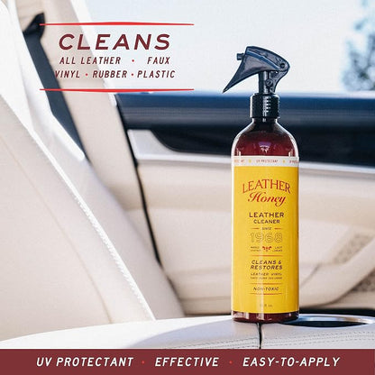 Leather Honey Leather Cleaner Spray: UV Protectant, Non-Toxic & Made in the USA - Image 3