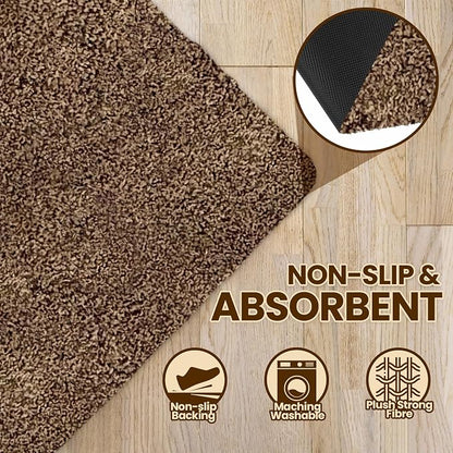 Premium Microfiber Indoor Door Mat – 32"x48" Washable Entry Mat, Waterproof - Image 5