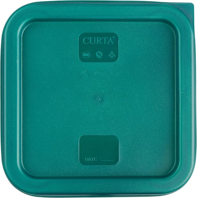 CURTA 4-Pack Food Storage Containers - 2 Qt & 4 Qt Square Clear Polycarbonate - - Image 8