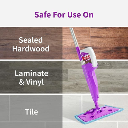 Rejuvenate Click N Clean Multi-Surface Spray Mop All-in-One Kit Cleans and - Image 3