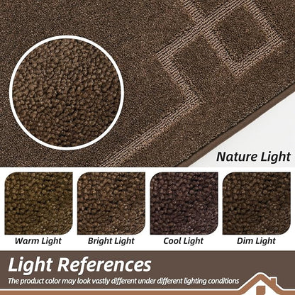 BEQHAUSE Door Mat 24" x 36", Non-Slip Door Mats Indoor Entryway Rugs Washable - Image 9