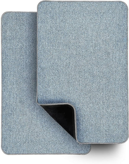 Bath Mat, Ultra Thin Bathroom Rugs, Rubber Bath Mats by BosapDirect