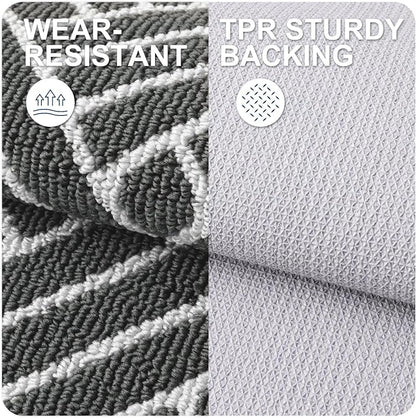 OLANLY Indoor Door Mat, 32x20 Inch, Dirt Resistant and Absorbent, Non-Slip - Image 3