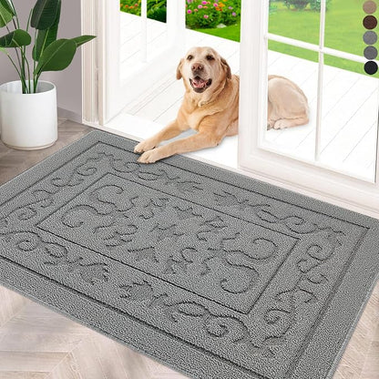 FONEYI Indoor Door Mat 32" x 40", Dirt Trapper Door Mats Non-Slip Entryway Rugs by FONEYI
