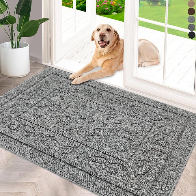 FONEYI Indoor Door Mat 36" x 59", Dirt Trapper Door Mats Non-Slip Entryway Rugs by FONEYI