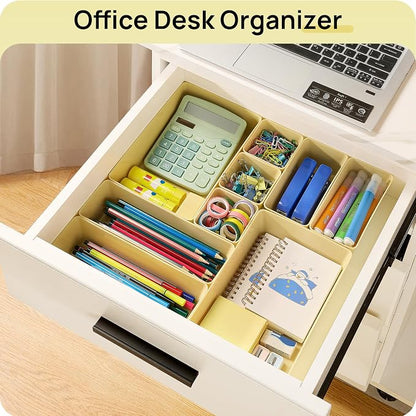 Vtopmart 25 PCS Plastic Drawer Organizers Set, 4-Size Versatile Bathroom and - Image 6