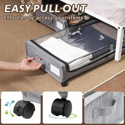 UnderBed Storage Containers, UnderBed Shoe Storage - Image 6