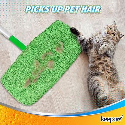 KEEPOW Reusable Microfiber Mop Pads - Image 8
