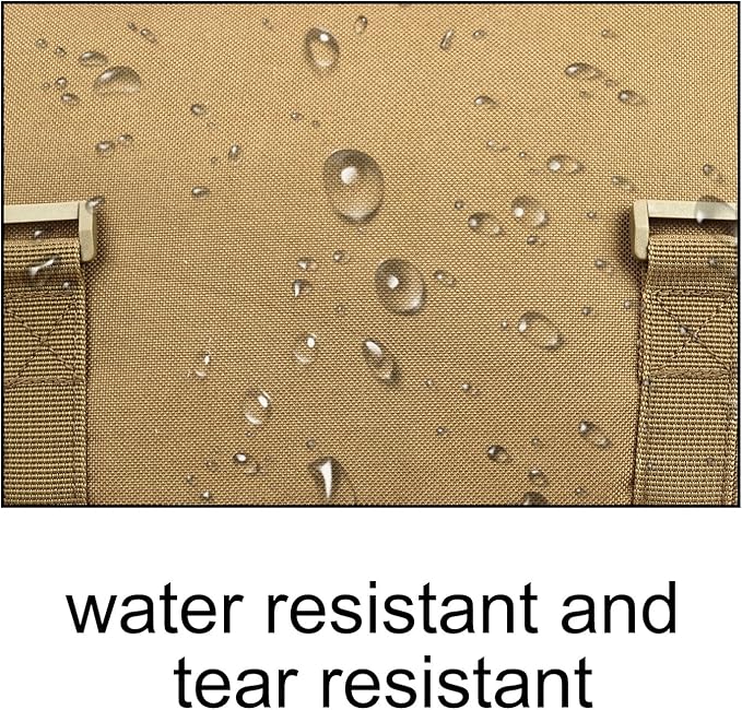 Large Tactical Backpack for Men Military Backpack with DIY System for Travel, Work,Camping,Hunting,Hiking,Sports (TAN)