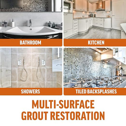 Multi-Surface Cleaning With Grout Paint Pen White - Image 8
