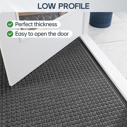 Amyracel Welcome Mat Indoor Door Mat, Heavy Duty Outdoor Mats - Image 2