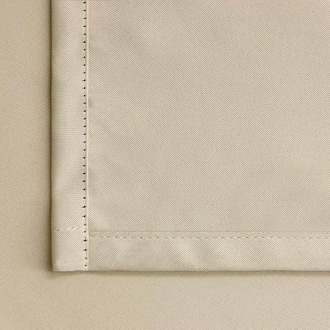 BGment Beige Room Darkening Curtains 72 Inches Long - Image 6