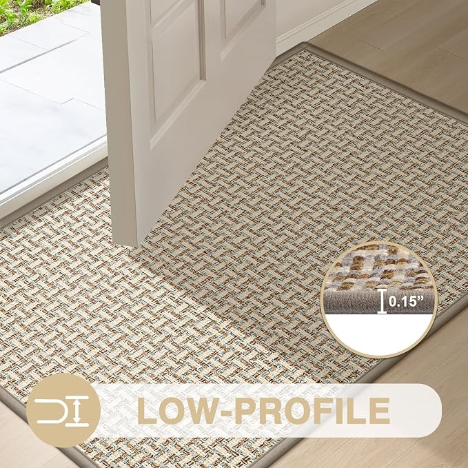 LEKEEPGO Door Mat Indoor Entrance 24"x36", Absorbent Indoor Door Mat, Non Slip - Image 4