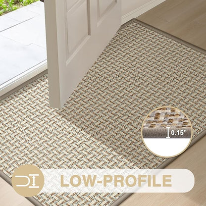 LEKEEPGO Door Mat Indoor Entrance 24"x36", Absorbent Indoor Door Mat, Non Slip - Image 4
