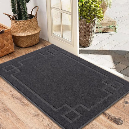 BEQHAUSE Door Mat 20" x 32", Non-Slip Door Mats Indoor Entryway Rugs Washable - Image 9