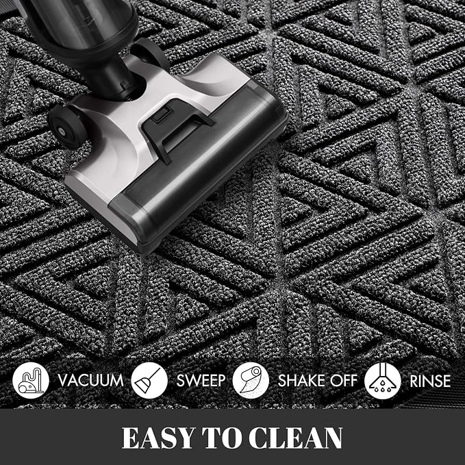 Yimobra Outdoor Mats for Front Door 29.5x17, All-Weather Waterproof Non-Slip - Image 8