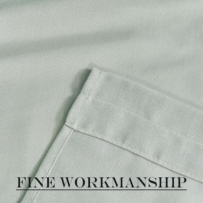 NICETOWN Sage Green Door Curtains - Image 7