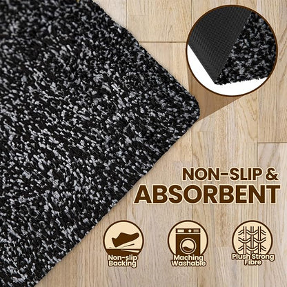 Premium Microfiber Indoor Door Mat – 24"x36" Washable Entry Mat, Waterproof - Image 5