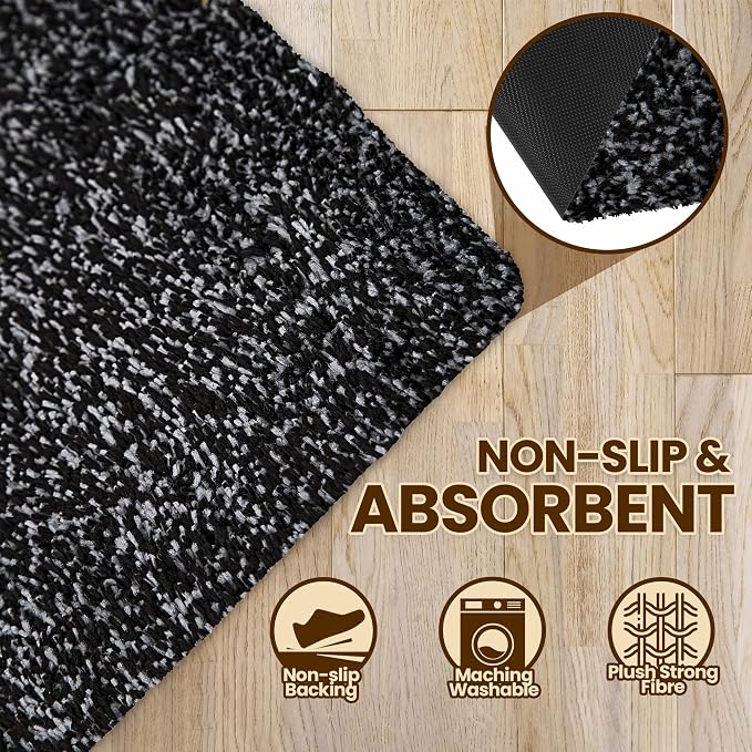 Premium Microfiber Indoor Door Mat – 20"x30" Washable Entry Mat, Waterproof - Image 5