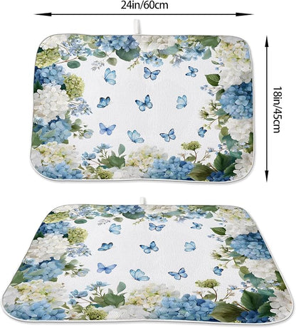 Spring Dish Drying Mat 18x24 Inches - Image 2