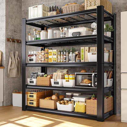 REIBII 3010LBS Storage Shelves 72" H Garage Shelving Heavy Duty Metal Shelving - Image 2
