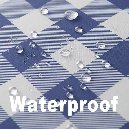 Classic Gingham Plaid Tablecloth Fabric - Image 3