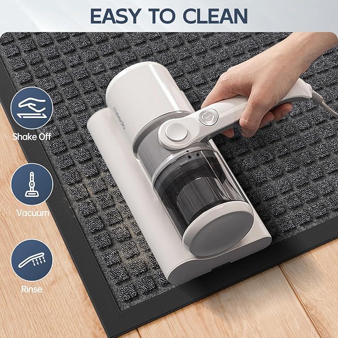 Amyracel Front Door Mat Outside Entrance, Heavy Duty Rubber Backing Door Mats - Image 4