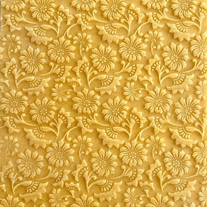 MOSS ROSE Embossed Rolling Pin for Ceramic. Clay Roller and Ceramic Stamp for - Image 2